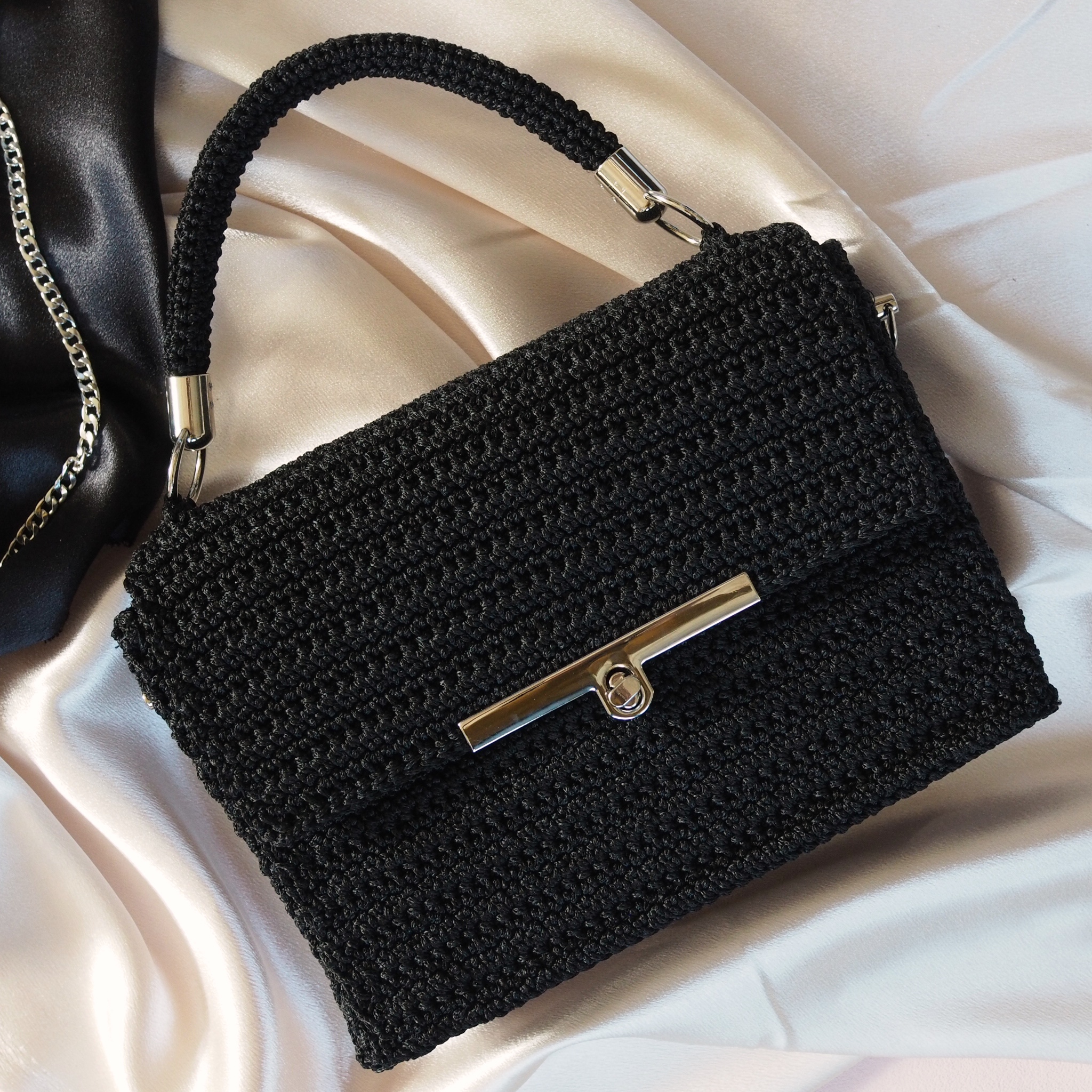 Juskuv Polyester macrame – detail šňůrky